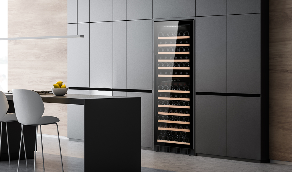 The placement of the wine cooler should pay attention to